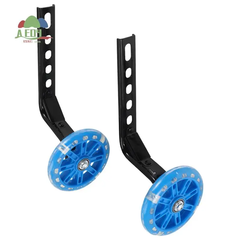 

AED4-Kids Training Wheels For 20 Inch Bike Flash Bike Training Wheels Bicycle Training Wheels With Stabilizers Mounted Kit
