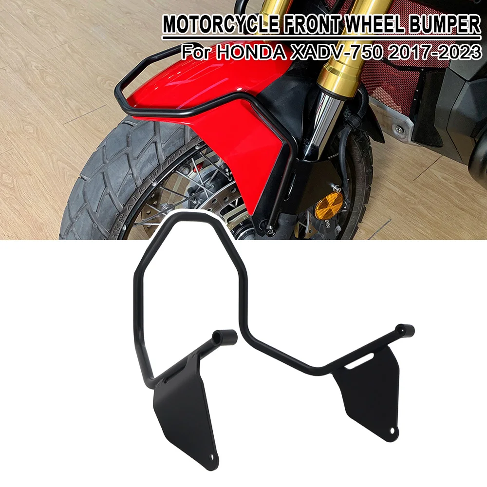 

Motorcycle Front Wheel Bumper Guard Frame Protector Crash Bar Accessories For Honda XADV750 X ADV 750 X-ADV 750 2017-2022 2023