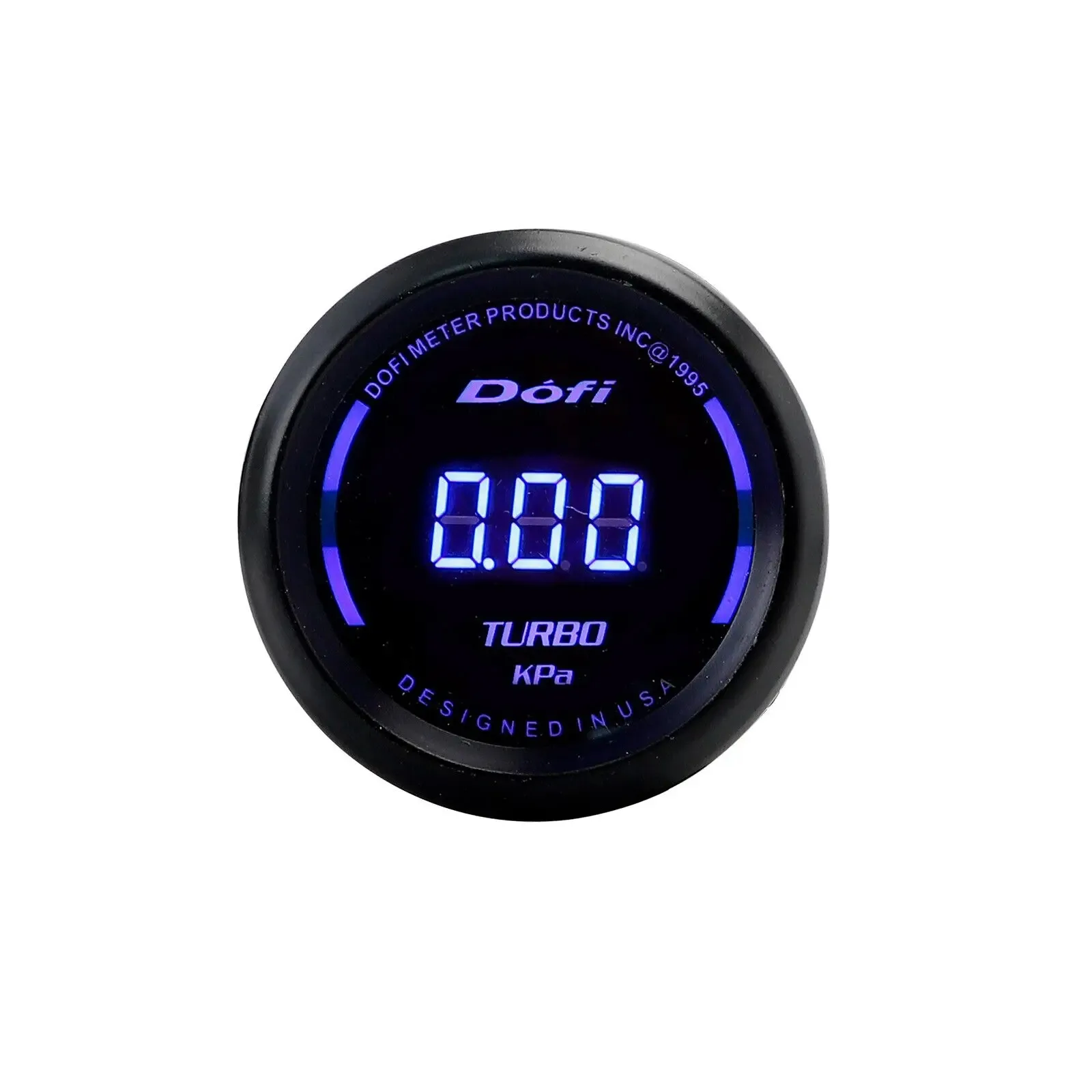 

2" 52mm Blue Digital LED Turbo Boost Meter Gauge Kpa Pressure Gauge Smoke Face