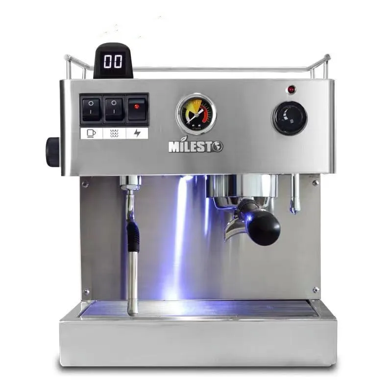 Custom oem restaurant home commercial MILESTO EM 19 M3 vending roasting roaster espresso coffee machine