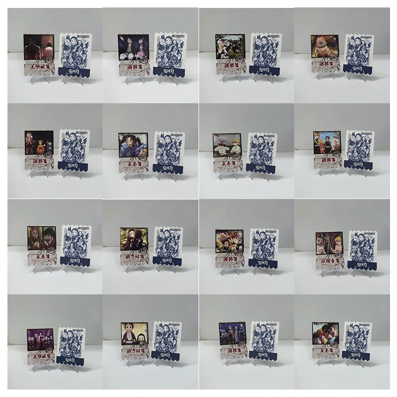 

Аниме Demon Slayer Kanroji Mitsuri Kamado Tanjirou Rengoku Kyoujurou Коллекционные карты Рождественский подарок на день рождения игрушка для детей