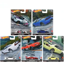 Hot Wheels-Drifters de montaña para niños, juguetes originales para niños, cultura de automóviles Premium, fundición a presión, 1:64 Voiture Toyota AE86 Honda Nsx