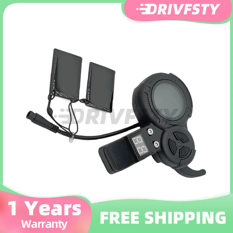 Electric Scooter 6-Pin Meter For VSETT ZERO 10 8X 10X Z8PRO /10 VDM, Electric Scooter Replacement Parts Accessories