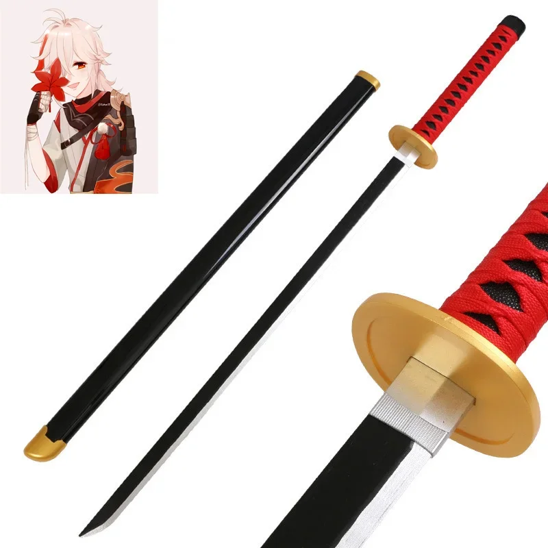 

Newest Cosplay Genshin Impact Keadehara Kazuha 40inch Bamboo Assembled Katana Role Play 102cm Game Weapon Sword Model