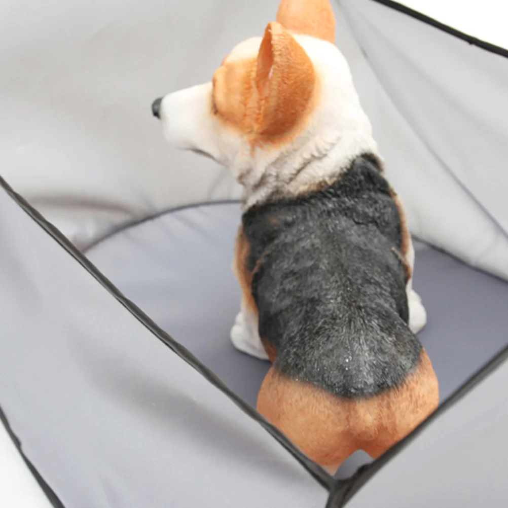 

2Pcs Pet Hair Storage Bib Oxford Cloth Shearing Apron Foldable Portable Home Pet Grooming Tool Home Dog Shearing Bib