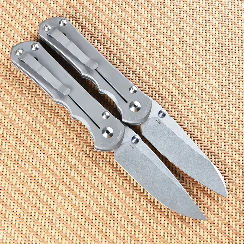 Green Thorn Inkosi Folding Knife VG10 Blade TC4 Titanium Handle Outdoor Camping Hunting Survival Pocket Fruit Knife EDC Tool