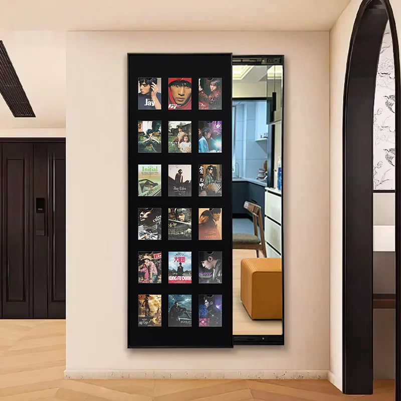 

DIY creative full-length mirror entrance hidden mirror full-length wall decoration painting fitting invisible