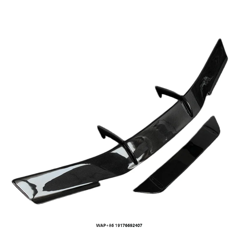 

Dry Carbon Fiber N-style Rear Spoiler Fender Body Kit for Huracan LP580 LP610 EVO