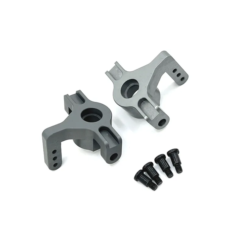 WLtoys Samochód RC w skali 1/10 104016 104018 104009 Metalowe ulepszone przednie zwrotnice, części zamienne ​