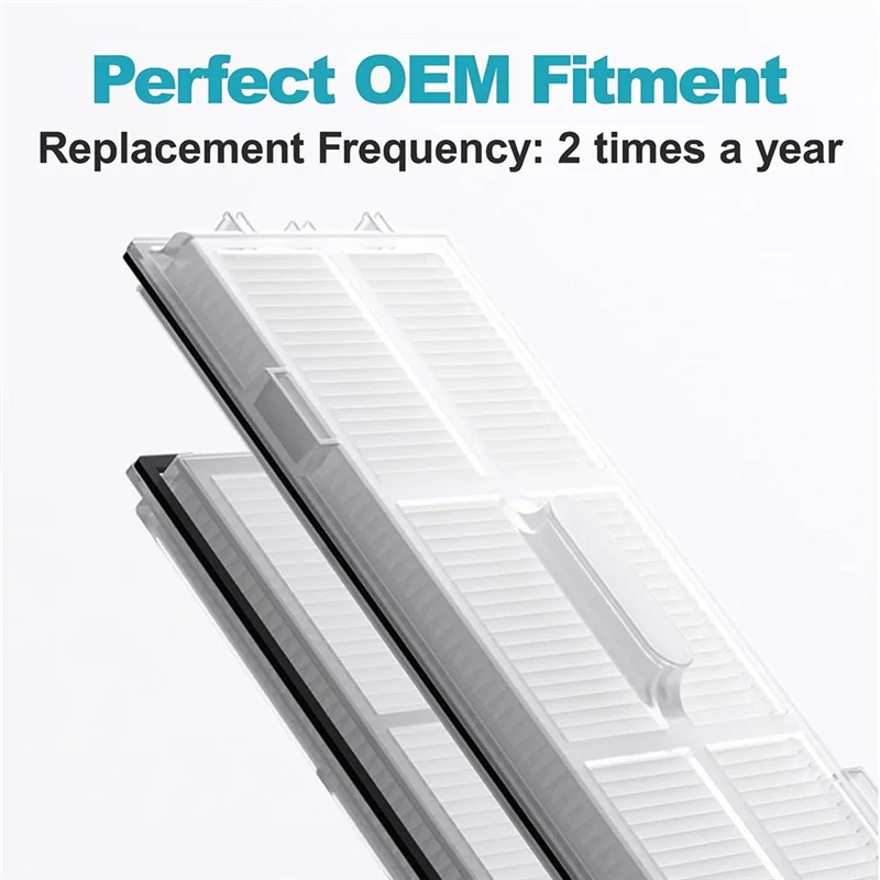 EAS-23PCS Kit di accessori per Roborock S8 Pro Ultra Robot aspirapolvere Doppia spazzola principale Spazzola laterale Filtro Mop Sacchetto per la polvere