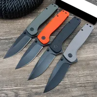 D2 Steel Tactical Multifunctional Folding Blade Knife Nylon Fiber Handle Utility Outdoor Camping Survival Knives EDC Tools