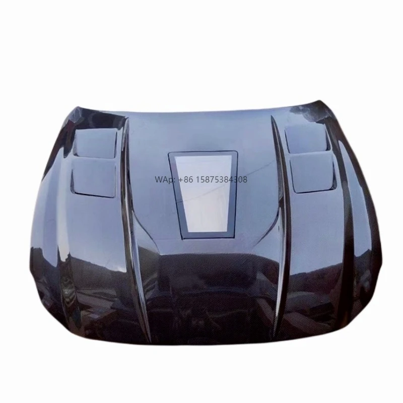 

Для нового продукта Ghibli 14-17 в стиле YL, комплект прозрачного корпуса капота двигателя из углеродного волокна