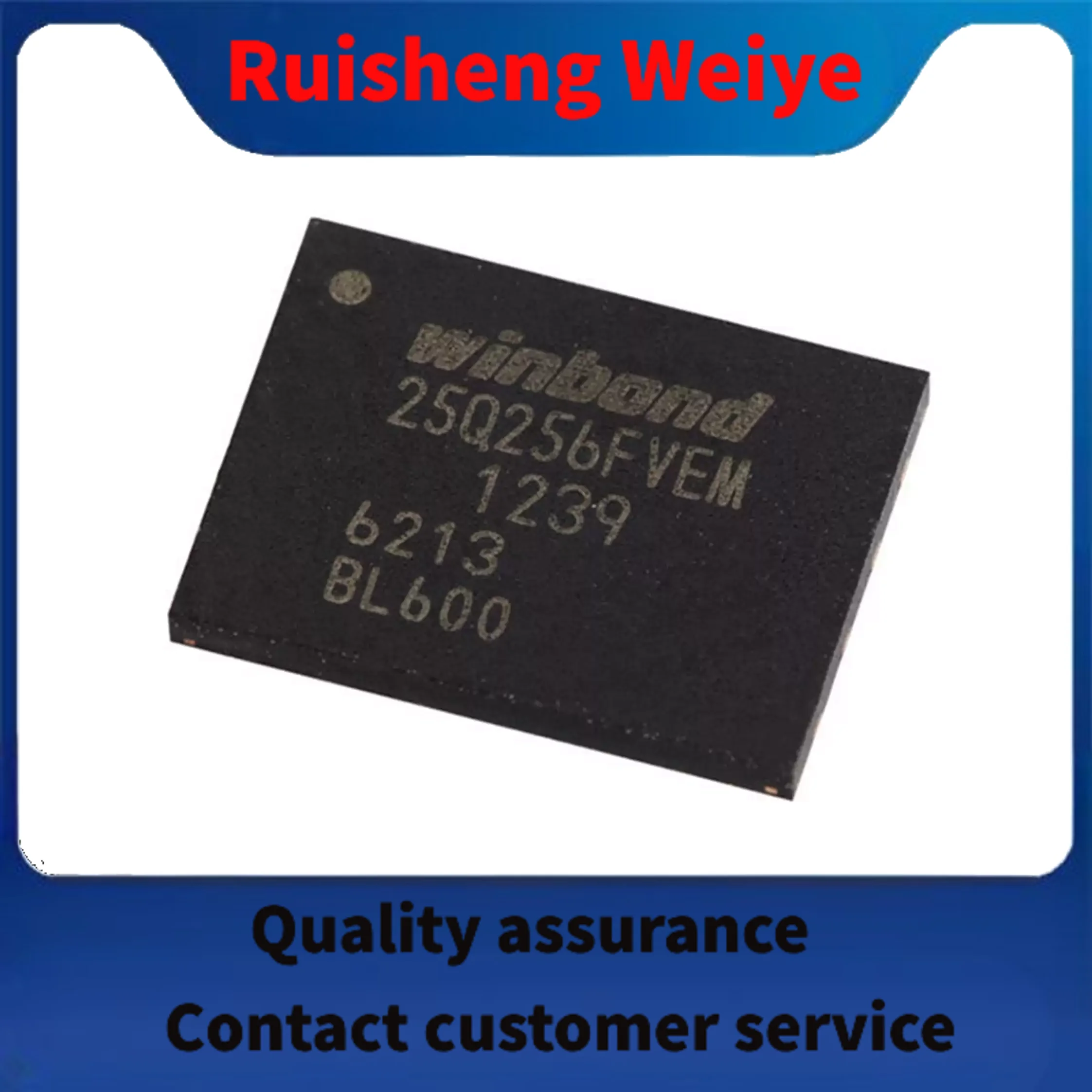 

W25Q256FVEIM package WSON8 silk screen 25Q256FVEM memory chip IC