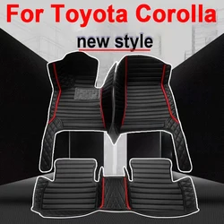 Car Floor Mats For Toyota Corolla Touring Sports Suzuki Swace E210 2019~2023 Estate Leather Floor Carpets Matts Car Accessories