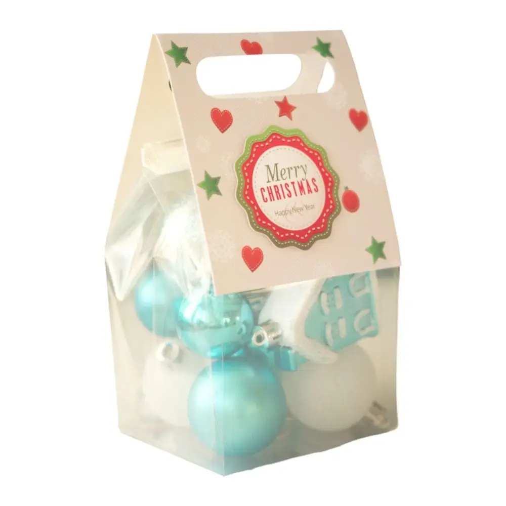 13 قطعة كرة عيد الميلاد البلاستيكية مجموعة 6 ألوان 4/6/7 سنتيمتر عيد الميلاد زخرفة الكرة تعليق شجرة عيد الميلاد كرات المشهد لوازم