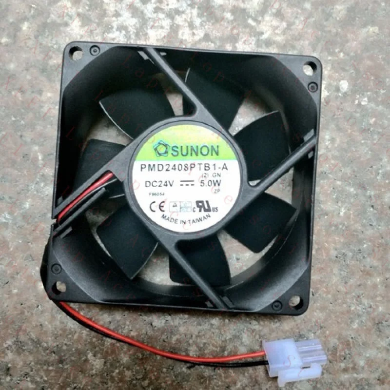 

C 1 PCS FOR SUNON Fan PMD2408PTB1-A DC24V 5.0W 8025 8CM 2 Pin inverter cooling fan
