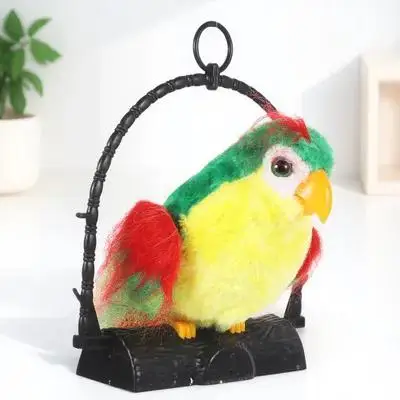 Papillon d'enregistrement électrique pour enfants, éducatif, oiseau parlant, répétition vocale, Design Adorable, cadeau d'anniversaire, jouet sans enregistrement