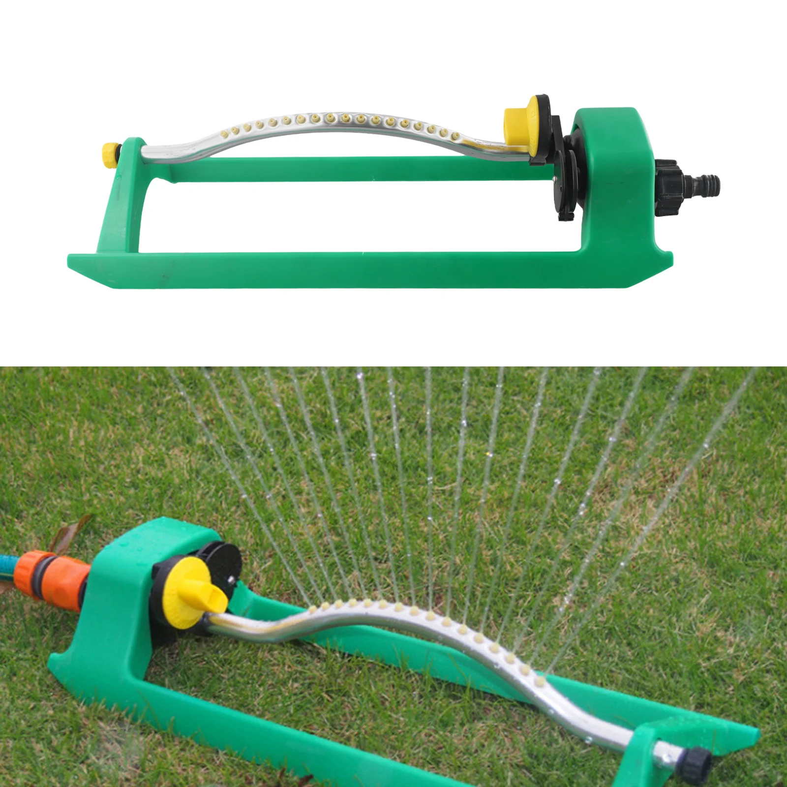 Efficient Lawn Sprinkler for Optimal Watering Featuring 18 Jets Adjustable Modes and Easy Cleaning for Garden Use