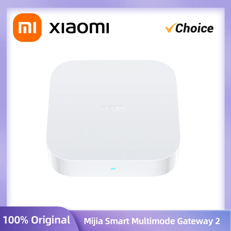 Xiaomi Smart Multimode Gateway 2 Dual wi-fi 5G RJ45 Port Bluetooths Mesh Zigbee 3.0 Mijia Intelligent Hub funziona con l\'app Mi Home