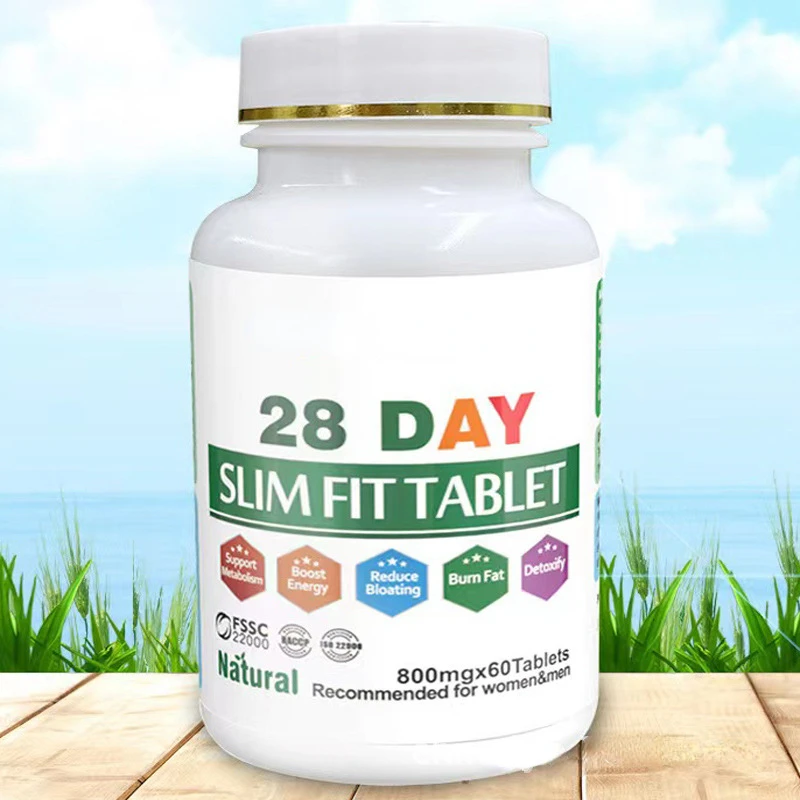 Flat Tummy Tablet Slimming Fit Candy Belly Fat Burner for Women Weight Loss to Reduce Bloating Appetite Suppressant Supplement