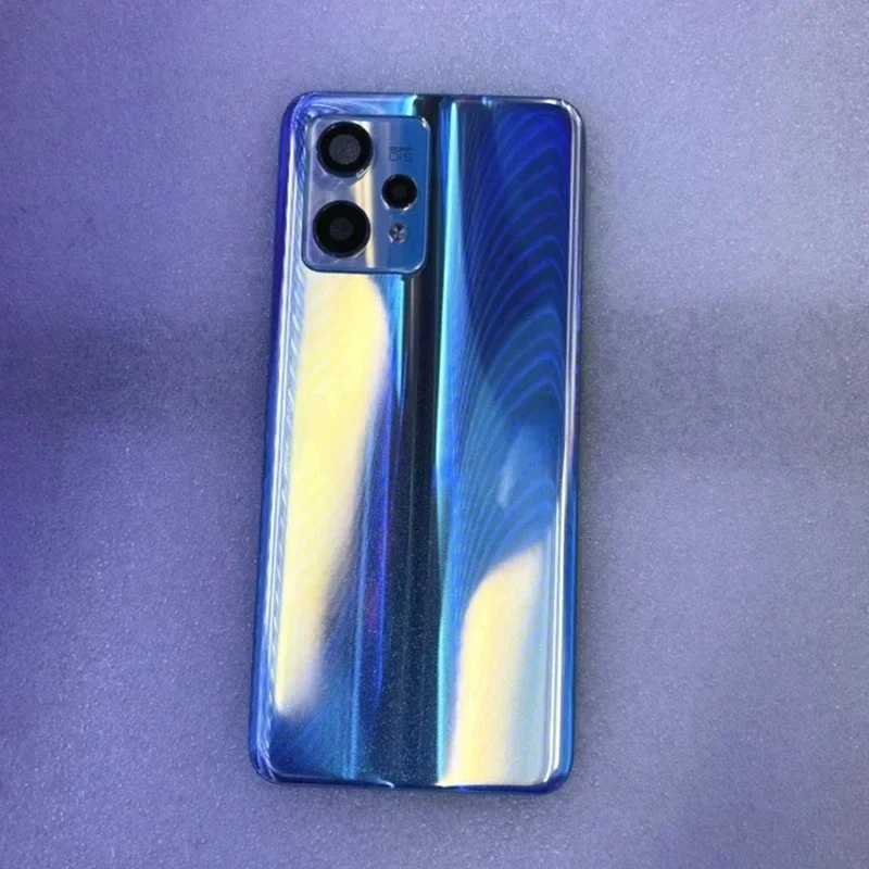 For OPPO Realme 9 Pro Plus 5G RMX3392 RMX3393 Battery Back Cover  Housing Case With Camera Lens Panel Rear