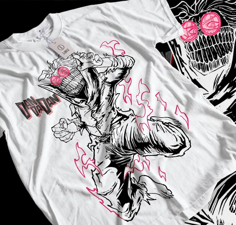 

Dandadan Okarun T-shirt Okarun Momo Ayase Gift Horror Anime Shirt All Size