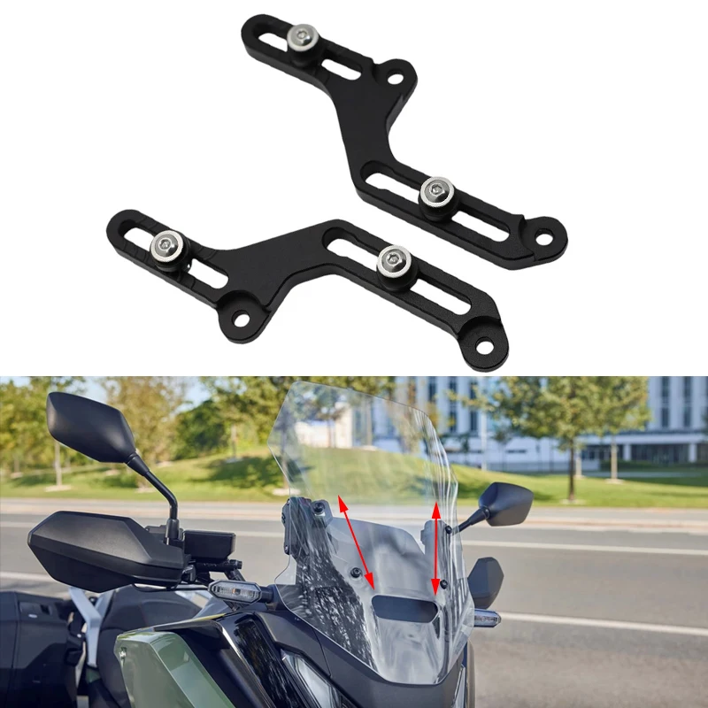 

For HONDA NC750X Motorcycle Windscreen Adjusters Airflow Adjustable Windscreen Wind NC 750 X NC750 X NC 750X 2025