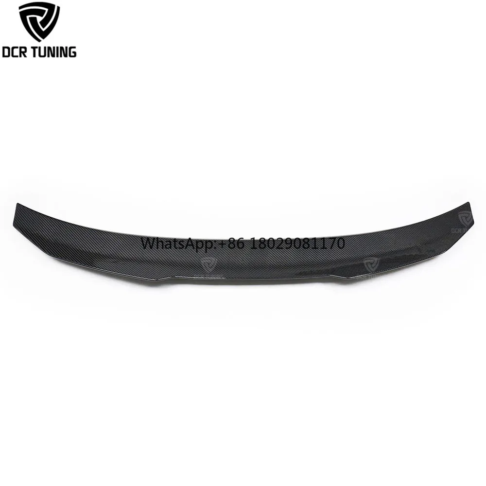 Carbon Fiber Rear Spoiler for BMW 4 Series G22 Coupe G82 M4 2021+ Body Kit Exterior Rear Trunk Tail Lip Sport Decoration