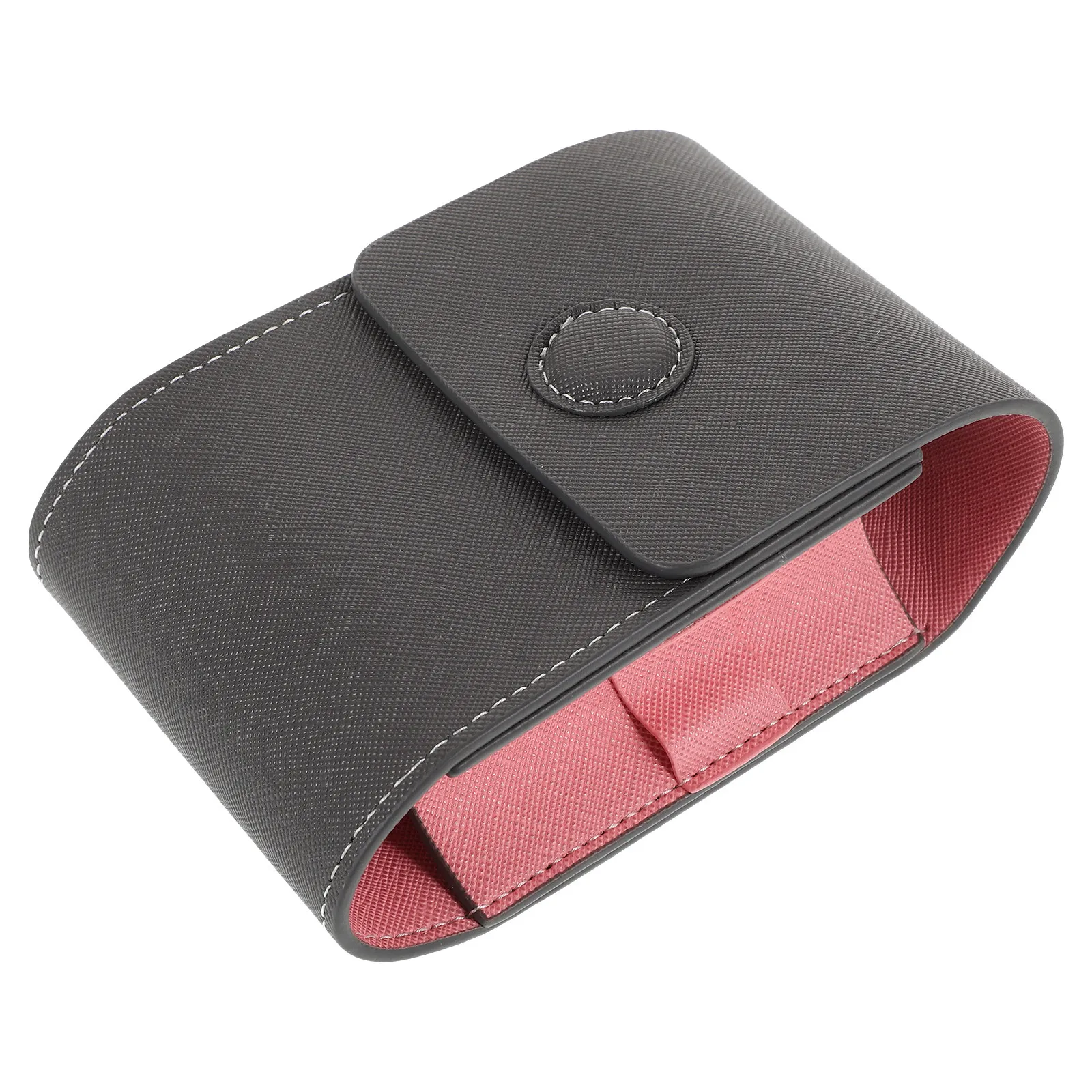 Golf Rangefinder Case PU Protective Storage Bag Shockproof Lightweight Portable Magnetic Buckle Design for Outdoor Golfing and