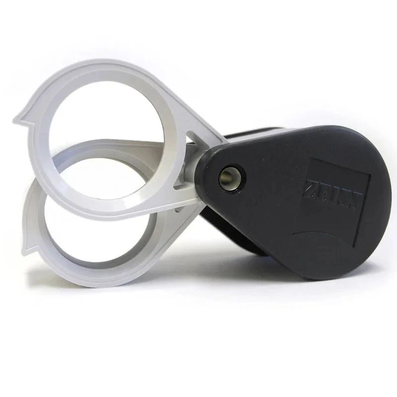 

Famous Branded D36 9x 3x+6x Aplanatic Achromatic Pocket Magnifier Jewellers Jewelry Magnifying Double Lens Folding Loupe