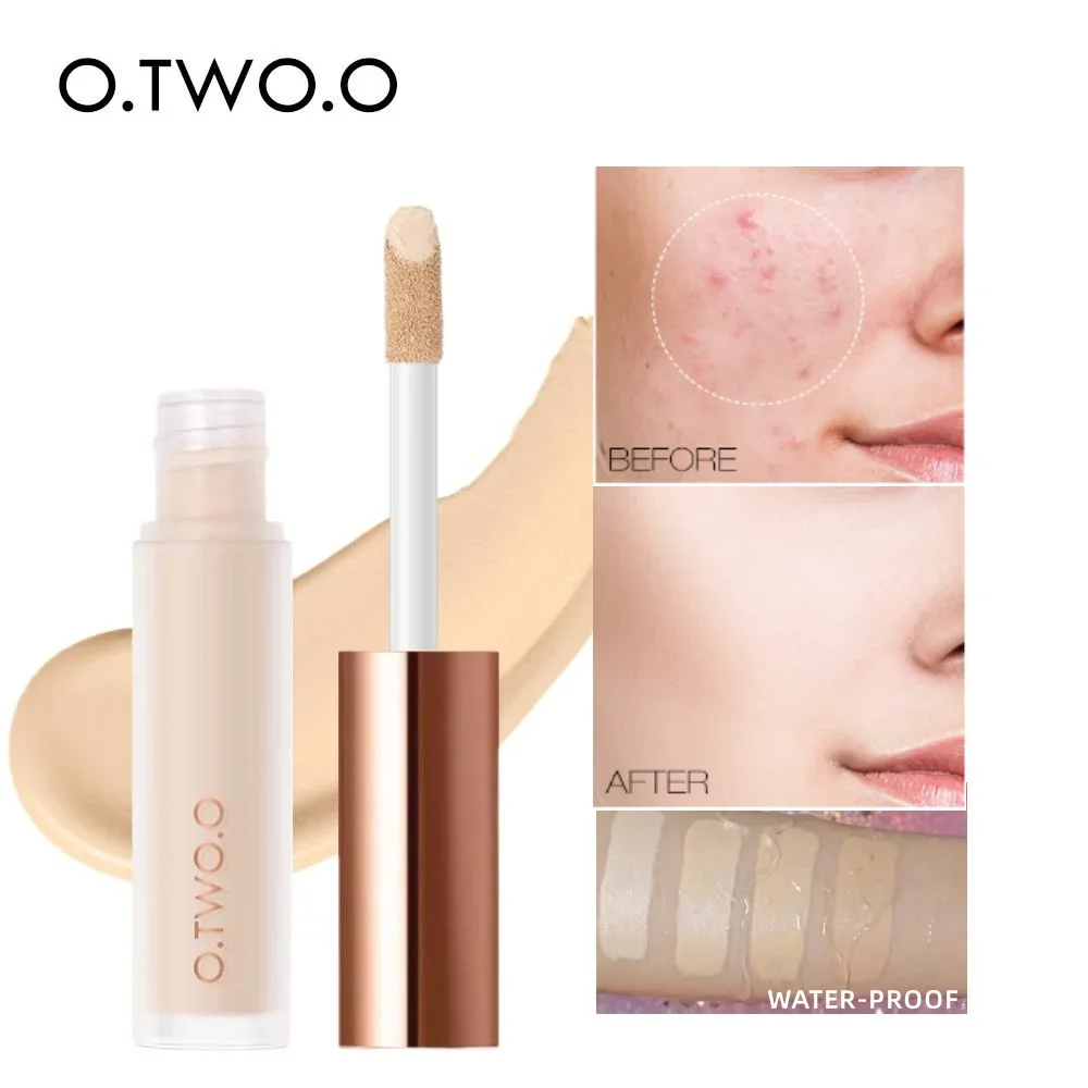 O.TWO.O maquillage visage correcteur couverture complète longue durée imperméable liquide Base yeux cernes correcteur