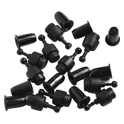 10 PCS Speaker Grill Peg Kit Diy Audio Speaker Buckles Plastic Grill Installation Ball Socket Black Type Grill Guides Peg Kit