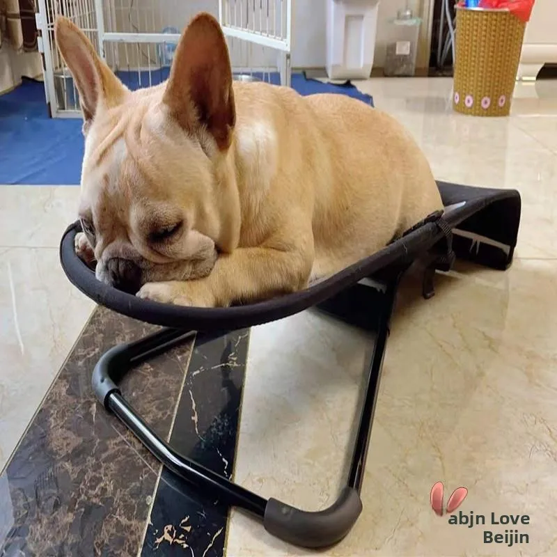 

Portable Dog Roing Chair Breathable Me Bed Teddy Sp Sofa French Bulldog Swing Chair Pet Bed Storage Organizer