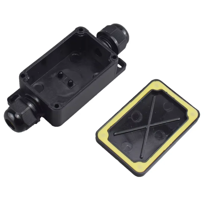 Waterproof Junction Box 2 Way 3 Way 3mm-6.5mm Cable Connector Sealed Retardant Electrical Outdoor Waterproof Box