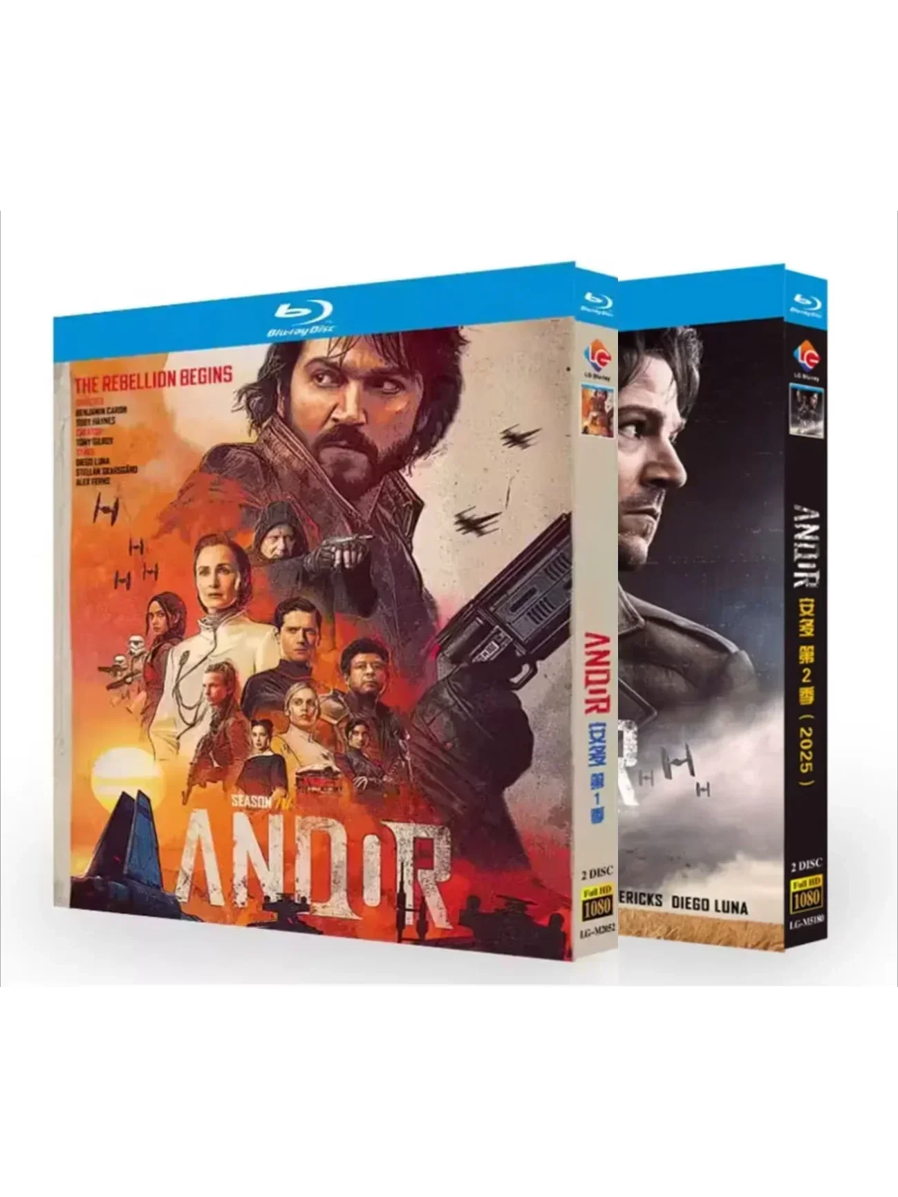 Andor Season 1-2 (2025) Series 4-Discs Blu-ray Disc  High-Definition