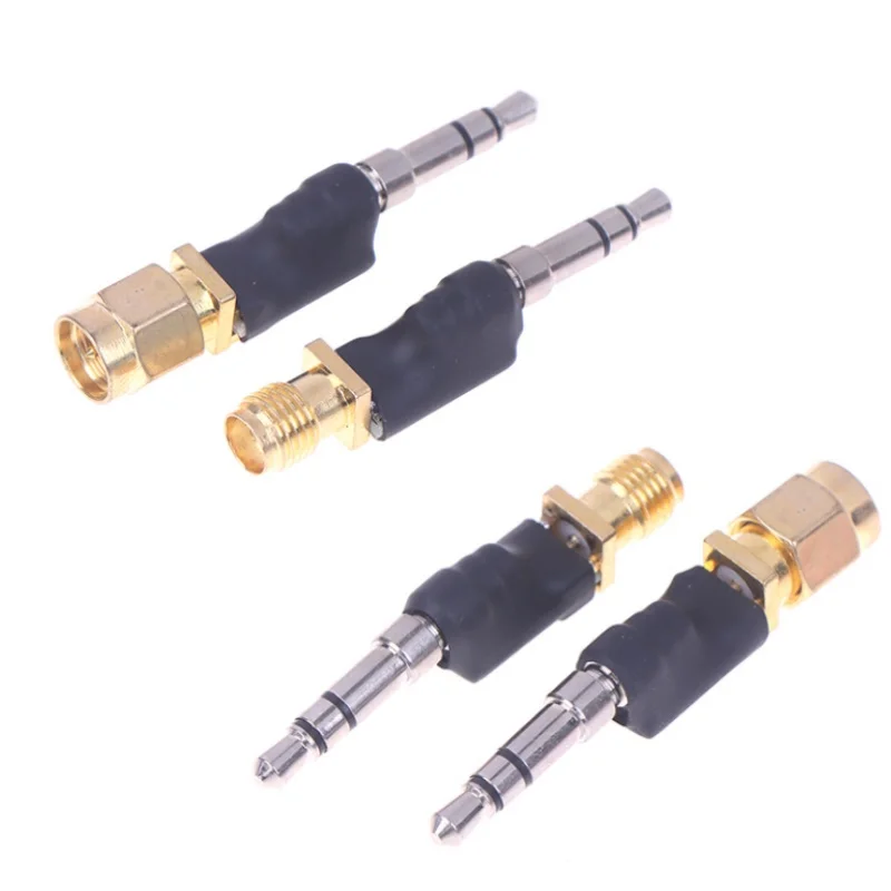 SMA To 3.5mm Male Adapter SMA Outer Screw Inner Hole Adapter To 3.5 Headphone Suitable For Radio