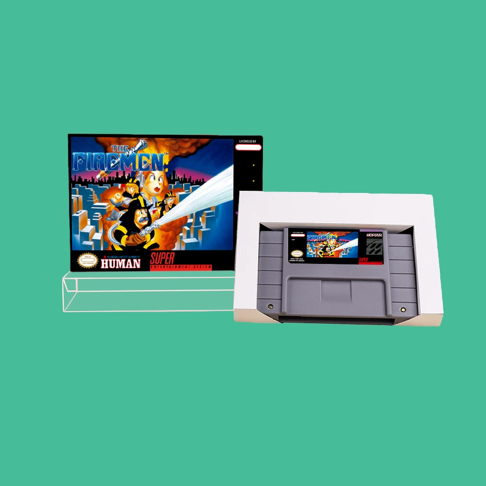 

RPG Game for The Firemen - Game Cartridge with Box for PAL NTSC version 16 bit SNES console