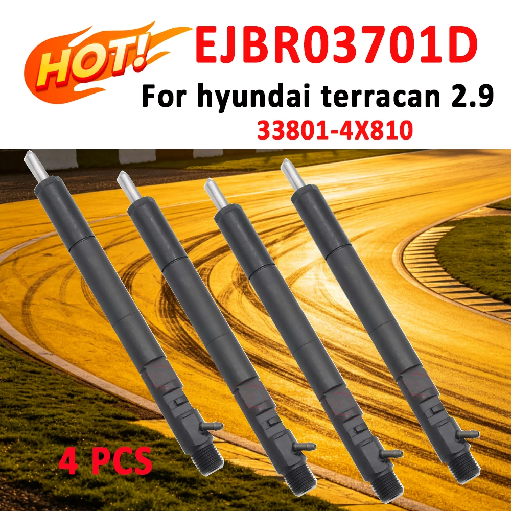ORLTL EJBR03701D Diesel Injector 3701D Fuel Car Accessories For Hyundai Terracan KIA Carnival Sedona 2.9 CRDI 33800-4X800