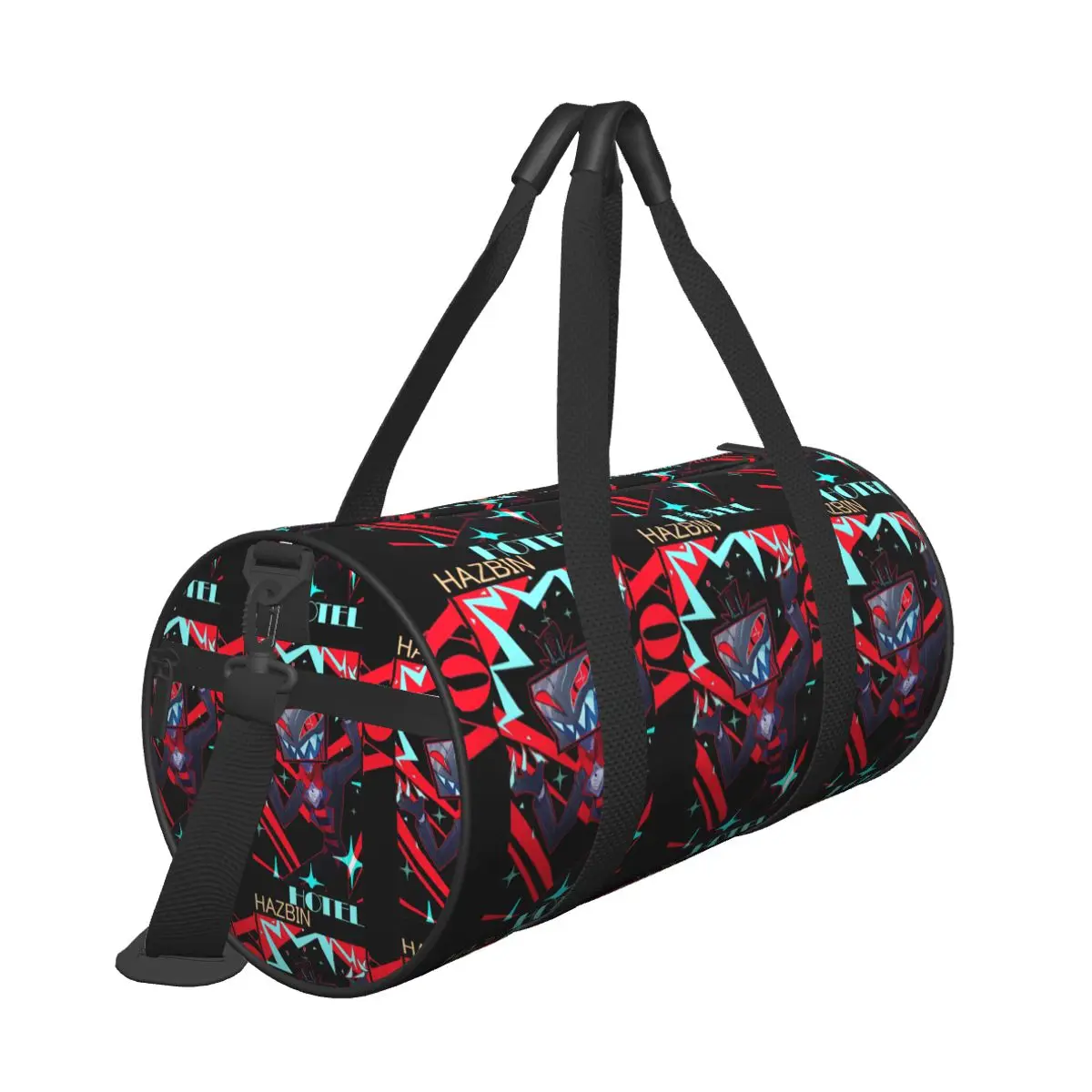 Gym Bag Hazbins Anime Hotels Vox Sports Bag Large Men Portable Custom Handbag Cute Swimming Fitness Bag