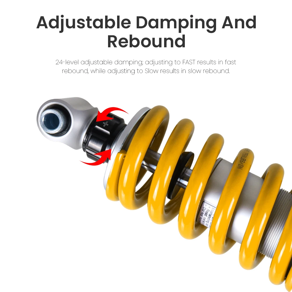 For HONDA CBR650R/CB650R Motorcycle Rear Shock Absorber Adjustable Damping Preload Suspension