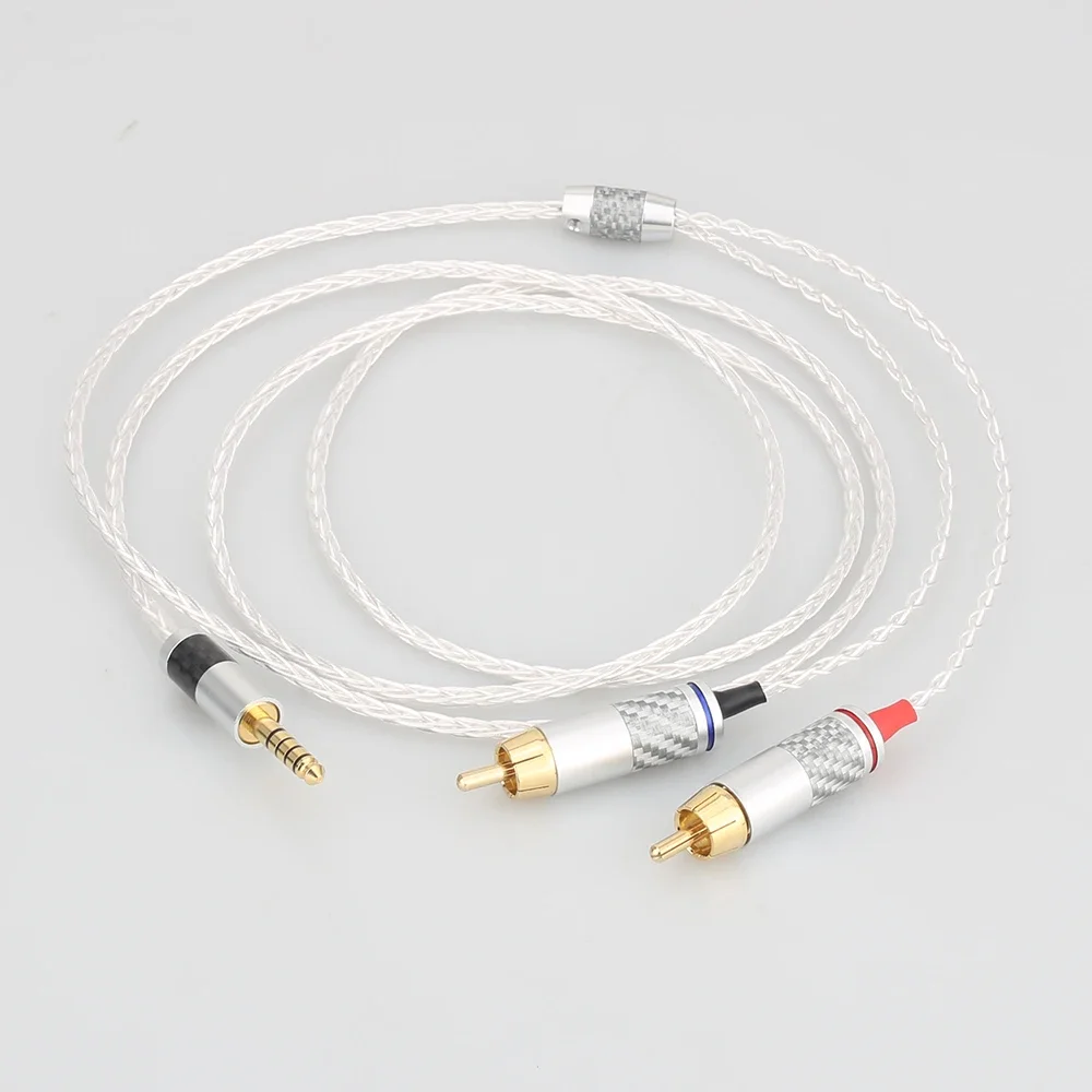 

Аудиокабель Audiocrast HIFI от 4,4 мм до 2, RCA для Sony WM1A/1Z PHA-1A/2A Z1R, кабель обновления 4,4 мм