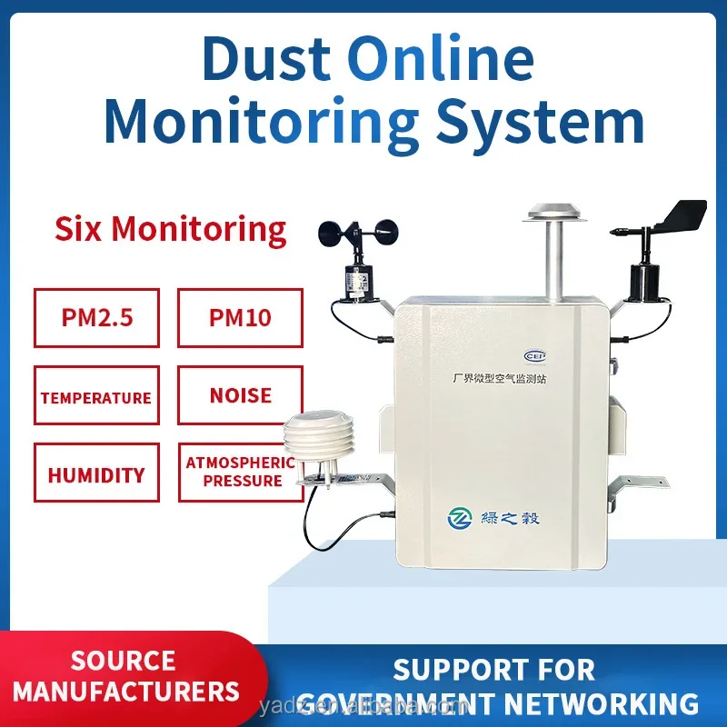 Air Quality Monitor Equipment for PM2.5 PM10 CO SO2 NO2 VOC gas system detector