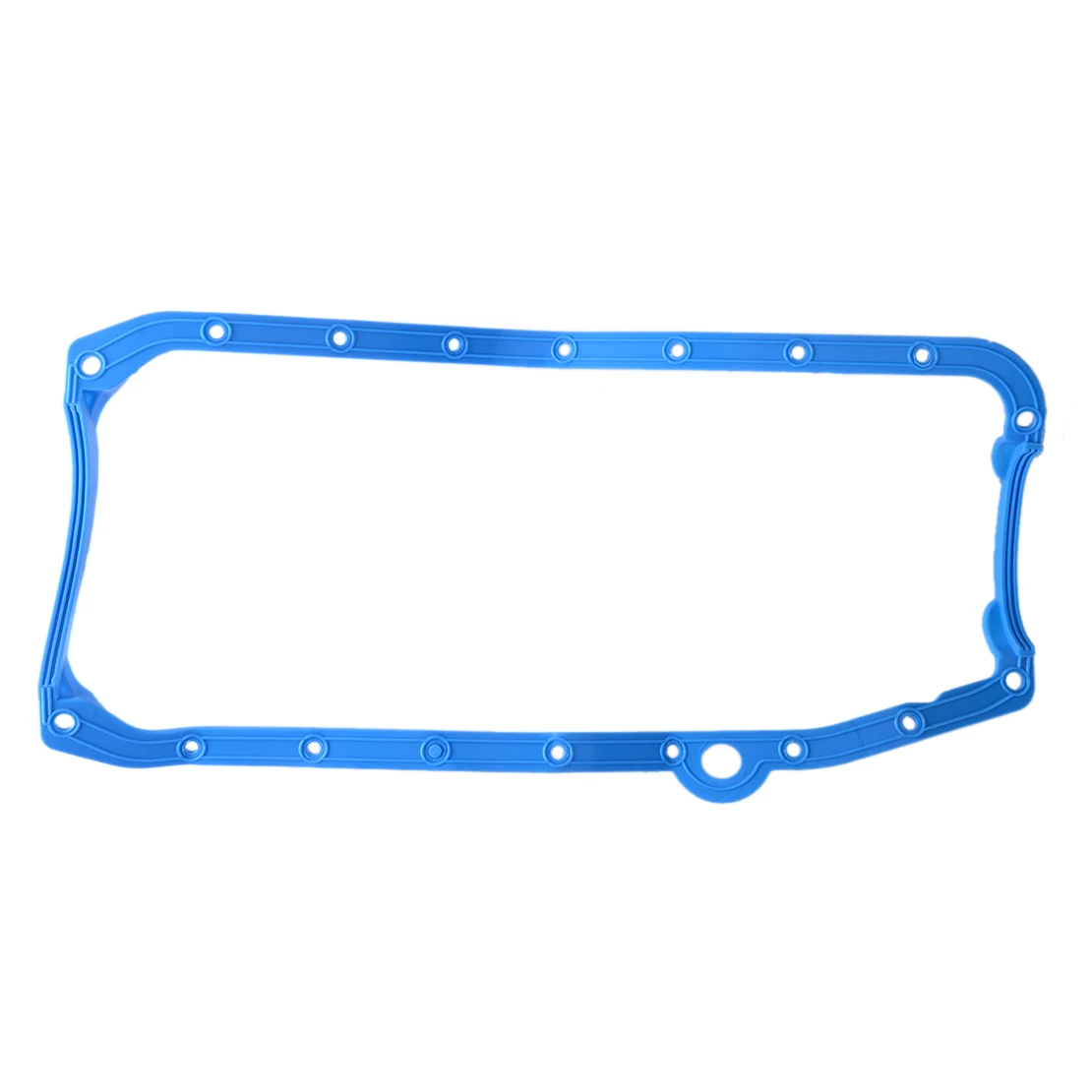 Oil Pan Gasket Fit for Chevy Engines Pre-79 with Drivers Side Dipstick 265 283 327 350 383 400 Blue