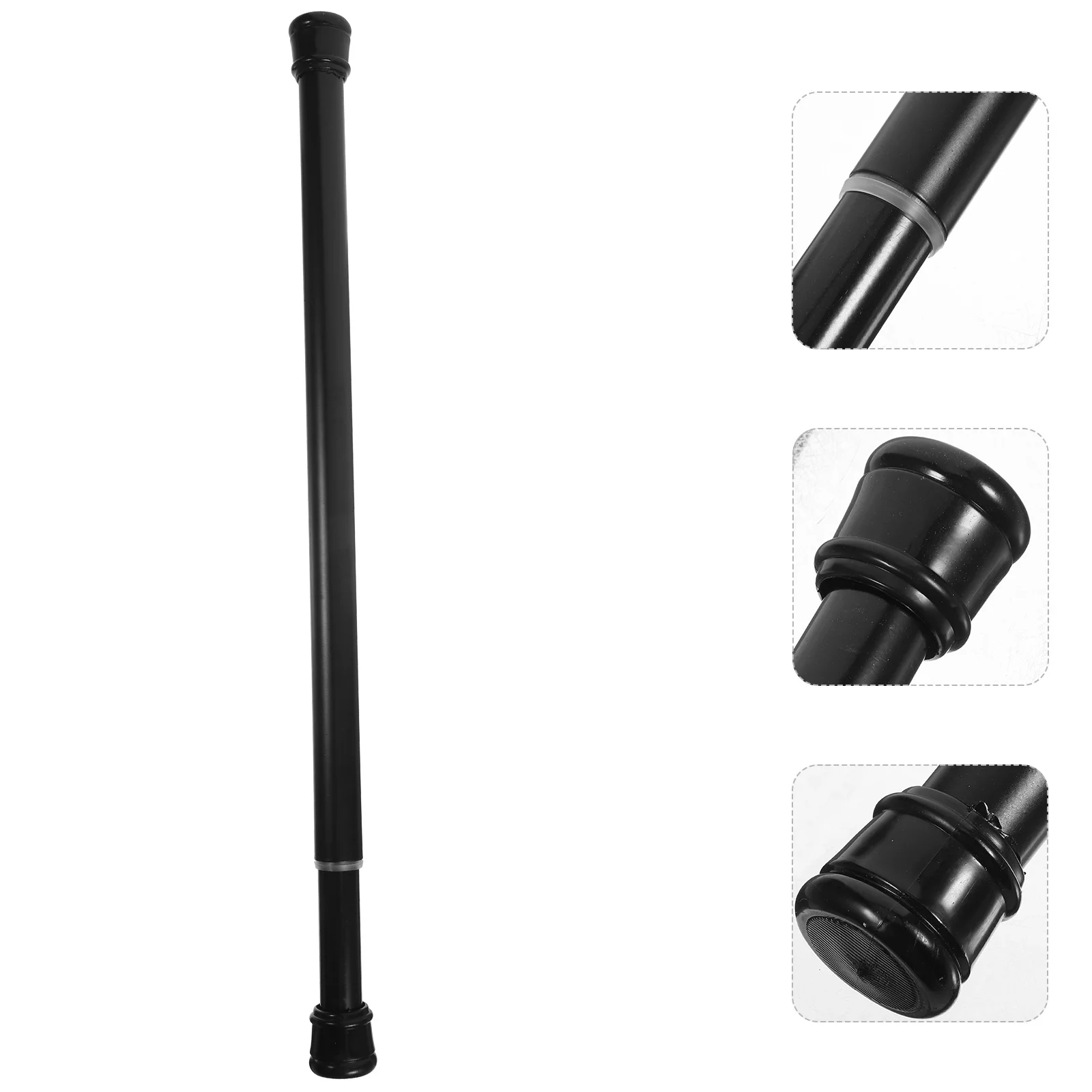 Curtain Rod Adjustable Tension Window Clothes Rail Telescopic Rods Iron Curtains Doorway Pole