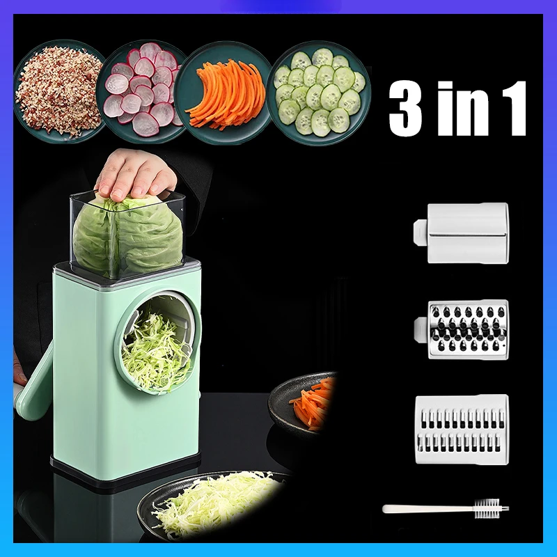 Vegetable Cutter Slicer Multifuncional  Manual Chopper Potato Radish Veget Graters French Fry Tools Kitchen Gadgets Accessories