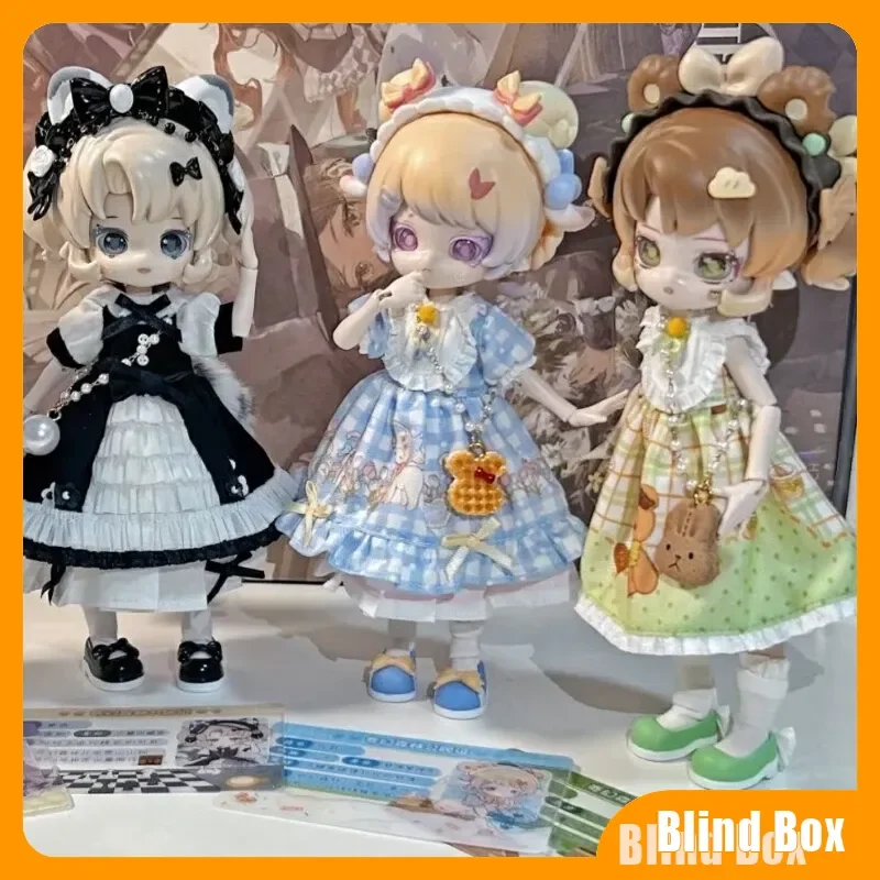 

Minty Fantasy Forest Bjd Animal Action Figurine Original 1/12 Bjd Blind Box Pvc 12point Movable Model Desktop Birthday Gifts Toy