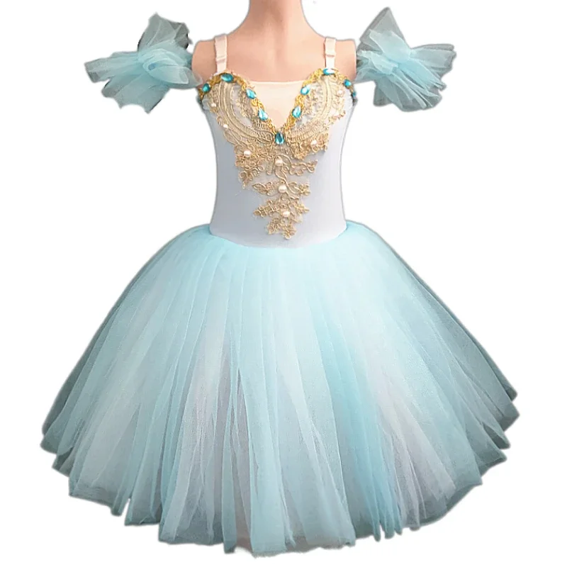 

Ballet Tutu Skirt Women Dress for Girls and Women Performance Clothing Elegant Goose Dance Group Performance Clothing
