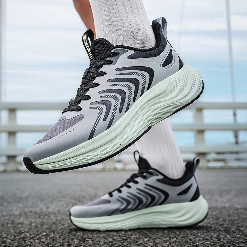 

2025 Spring/Autumn Men's Trendy Dad Shoes - Ultra Popular Mesh Breathable Thick-Sole Fashion Sneakers, Stylish & Versatile