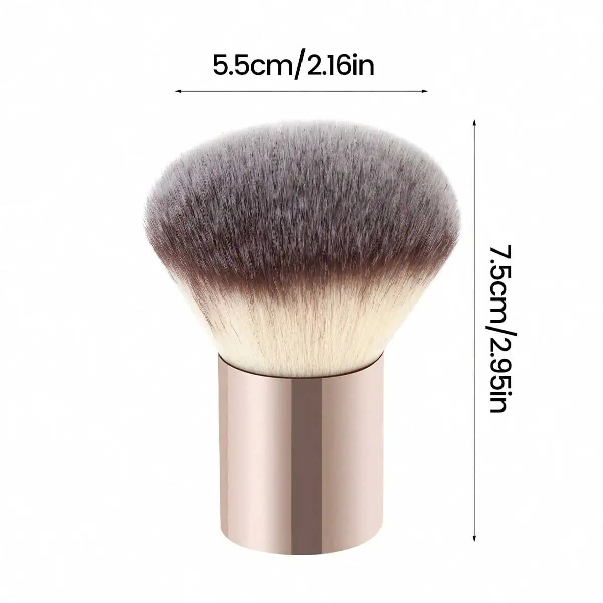 

1pc Short Handle Makeup Brushes For Powder Brush Blush Brush Nail Brushes For Women Girls Portable Travel Brushes