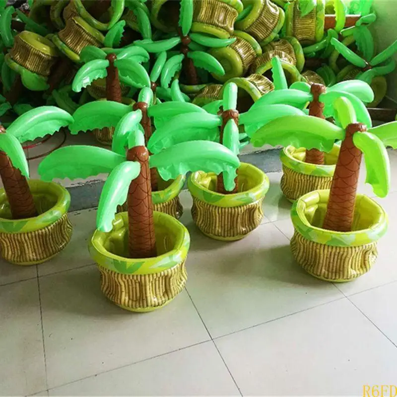 R6fd bambini giocattoli per esterni gonfiabili squalo/ cocco a forma bastoncini gonfiabili per le basi del mare per
